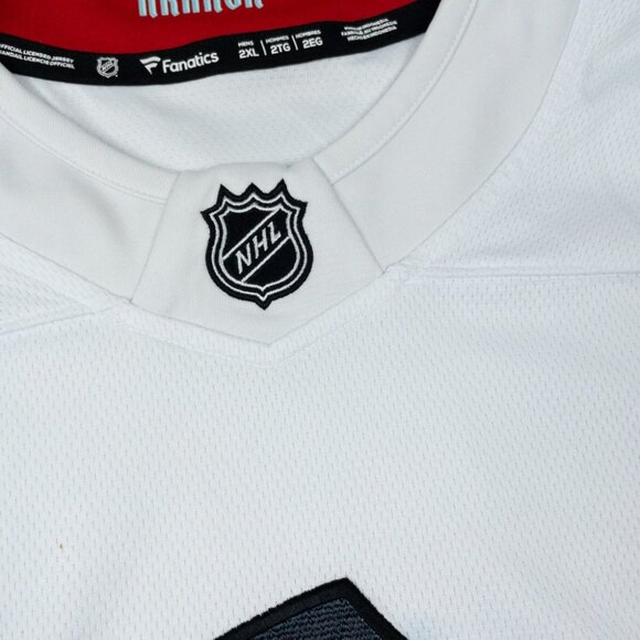 Seattle Kraken Hockey Jersey Men's 2XL Fanatics Breakaway Giordano #5 White Away - Picture 6 of 16